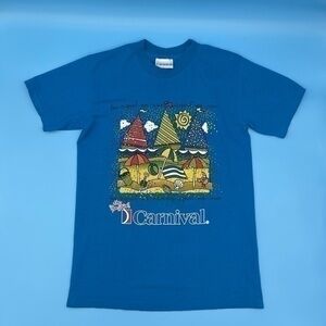 Blue Graphic Short Sleeve Tee